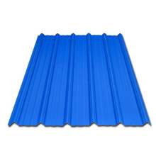 Teja corrugada recubierta de color para la construcción de láminas para techos